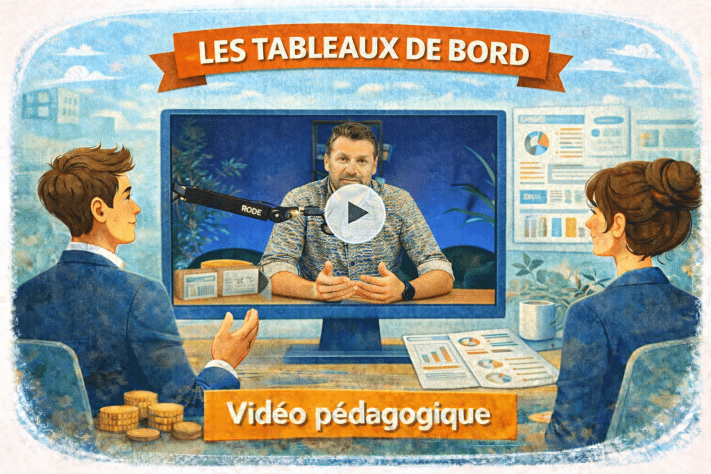 vidéo éducative sur les tableaux de bord